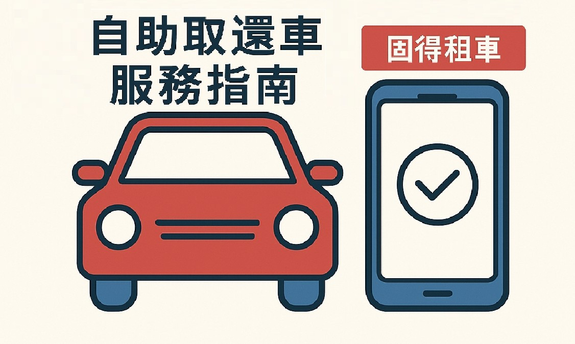 自助取車及還車流程全攻略