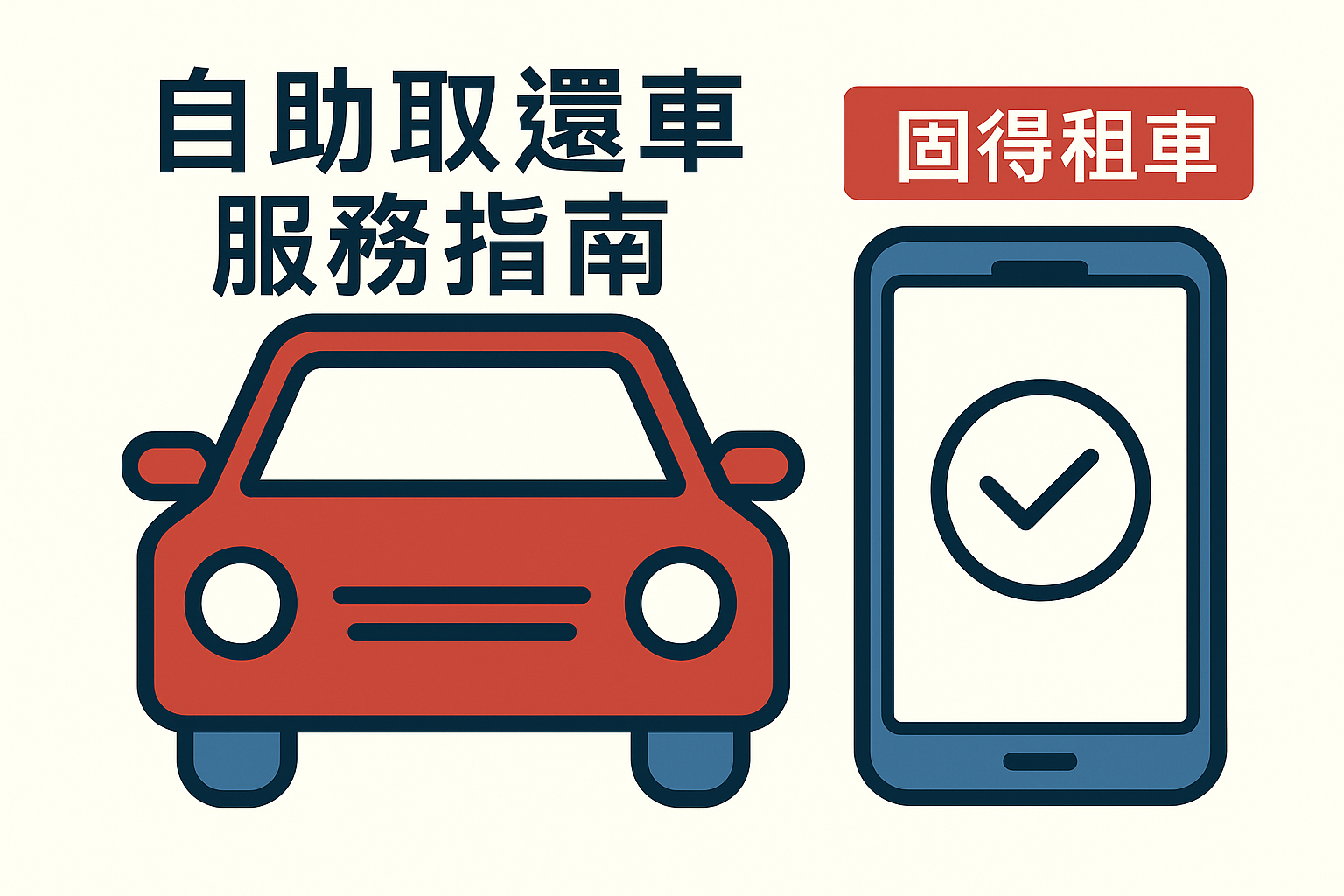 自助取車及還車流程全攻略